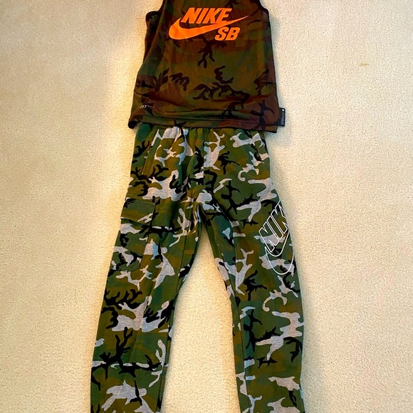 Tank top & pants boys Nike - Picture 2 of 2